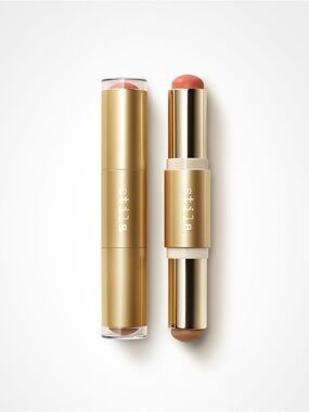 stila ~ Blush & Bronze Hydro-Blur Cheek Duo ~ APRICOT/GOLDEN ~ NIB